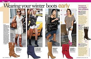 Now, These Boots Are Made For Walking 